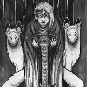 Major Arcana Tarot Print : The Star