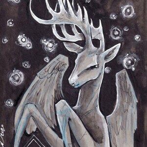 Goetia: A Pattern of Circles and Lines, Furfur Print