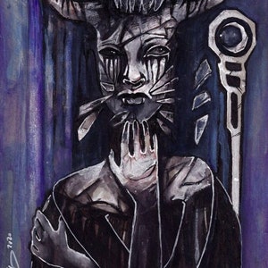 Goetia: The dark mirror, Vassago Print