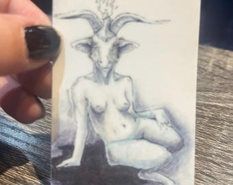 Adesivo Baphomet