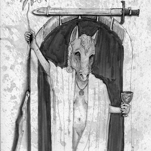Major Arcana Tarot Print : The Magician