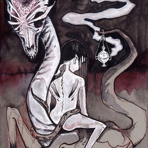 Goetia: Summoning Death’s Breath, Astaroth Print