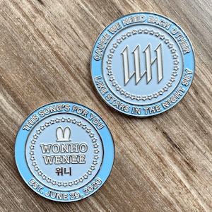 Wonho Fandom Medallion/Challenge Coin