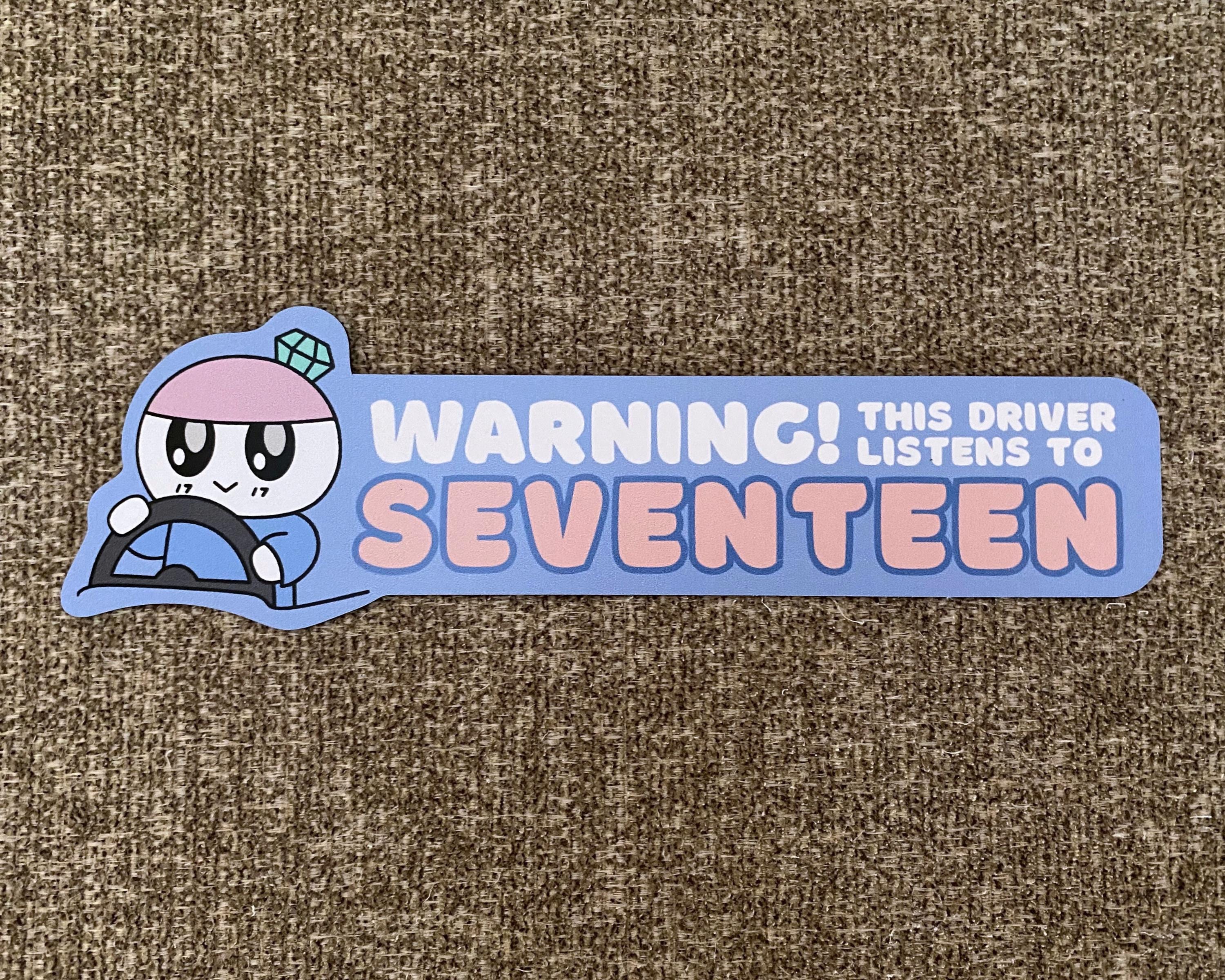 Seventeen Kpop Car Sticker - Etsy