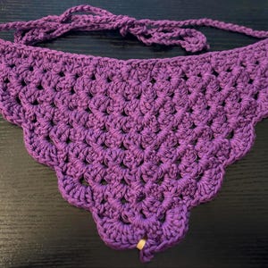 Handgemachte Dreieck häkeln Bandana, Sommer Geschenk, Haarschmuck