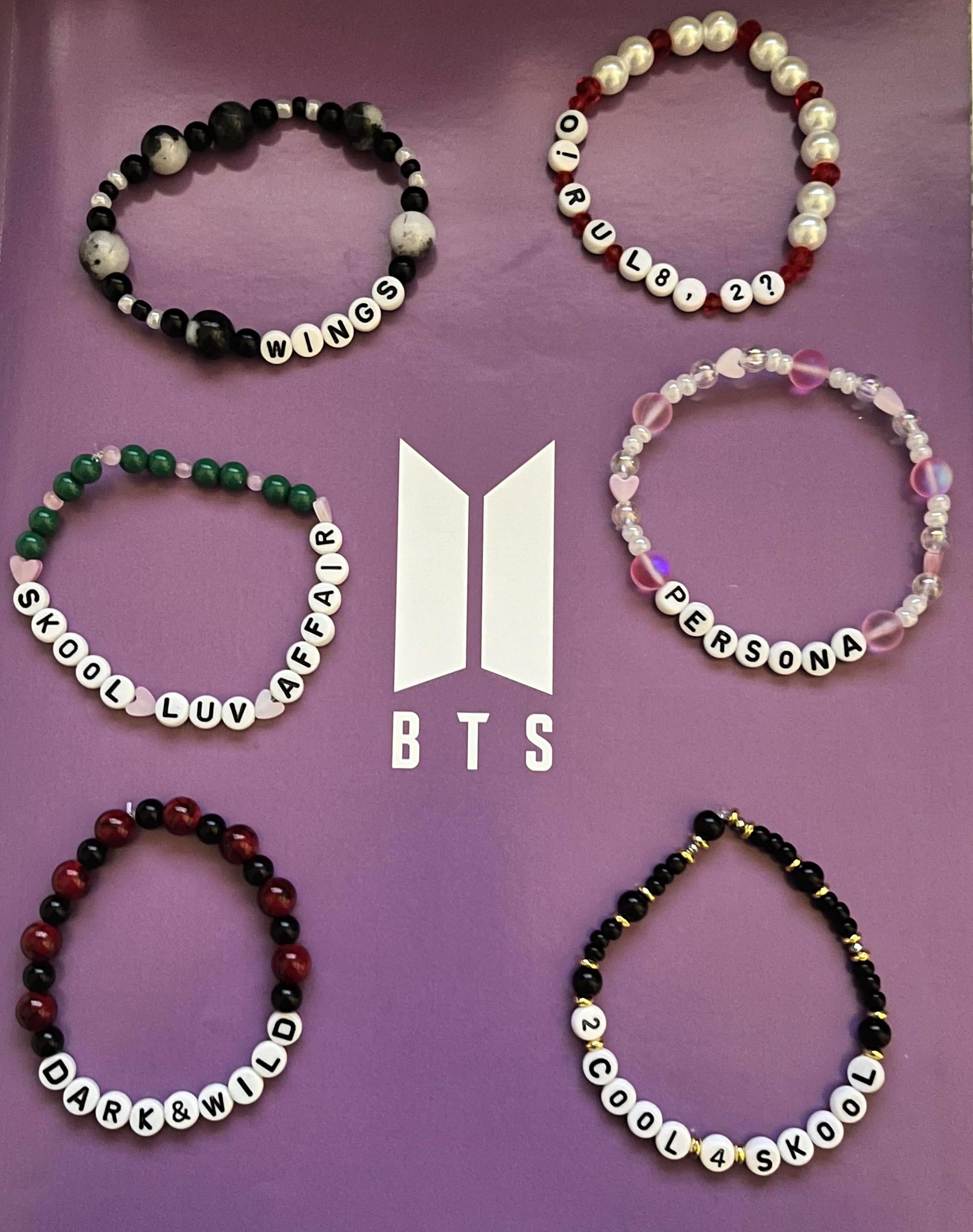 BTS Album Bracelets - Etsy