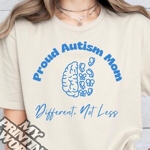 Stolzes Autismus Mama Shirt, Autismus Bewusstsein Shirt, Autismus Mama, Autismus Stolz, Neurovielfalt Shirt, Autismus Puzzle, Autismus Mama Geschenk für Autismus