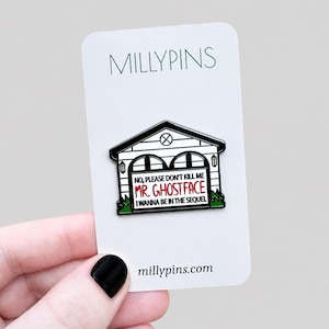 Scream Inspired Horror Enamel Pin - Spooky Halloween