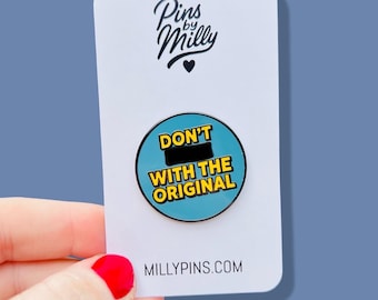 Scream Inspired “Don’t F*** With The Original” Horror Enamel Pin