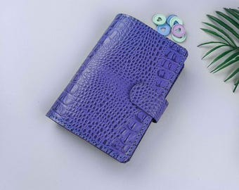 A5 binder planner- A6 planner cover - A 5 planner binder leather - portfolio binder