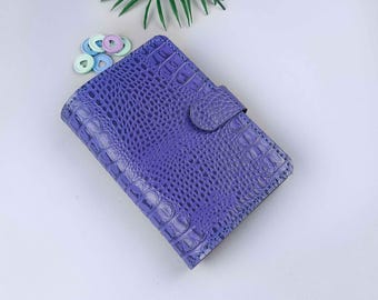 A5 binder planner- A6 planner cover - A 5 planner binder leather - portfolio binder
