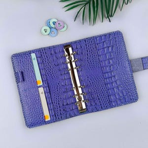 A5 binder planner- A6 planner cover - A 5 planner binder leather - portfolio binder