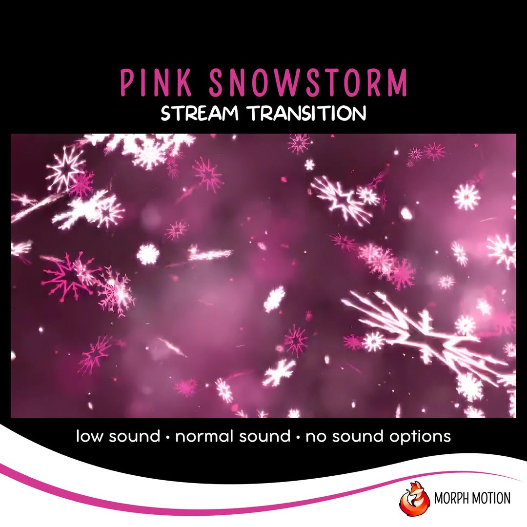 Pink Snowstorm