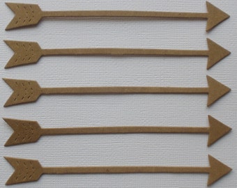 2 1//8/" x 1 1//4/" *ARROWS* Pointed Arrow Chipboard Die Cuts Bare Diecuts 5