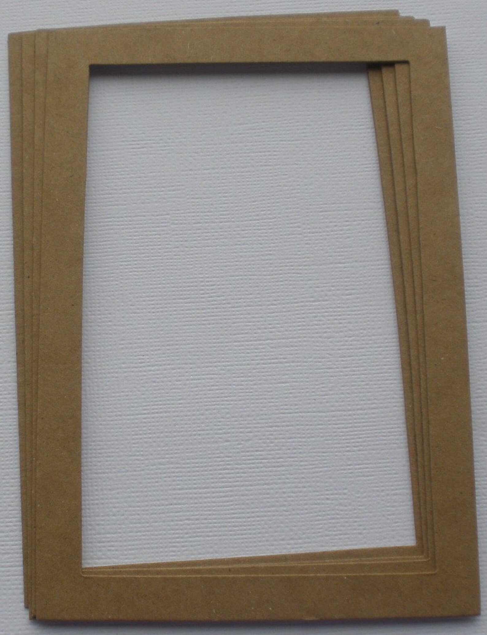 4 X 6 FRAME Picture Frames Bare Chipboard Frame Die Cuts Etsy
