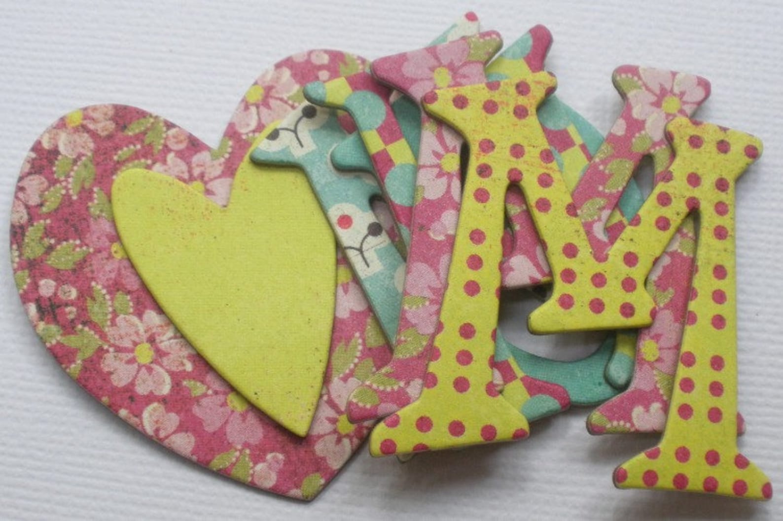 HELLO Lucious Chipboard Letters & Alphabet Die Cuts .. Etsy