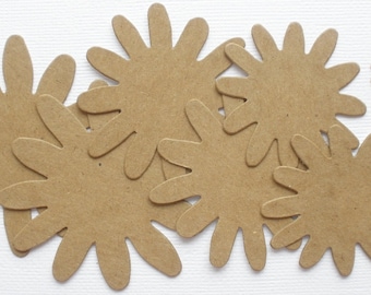 PRECIOUS FLOWERS - Chipboard Die Cuts -  Daisy Layering Shapes