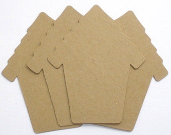 Primitive Birdhouse - Chipboard Die Cuts - Bare Spring Bird Embellishments