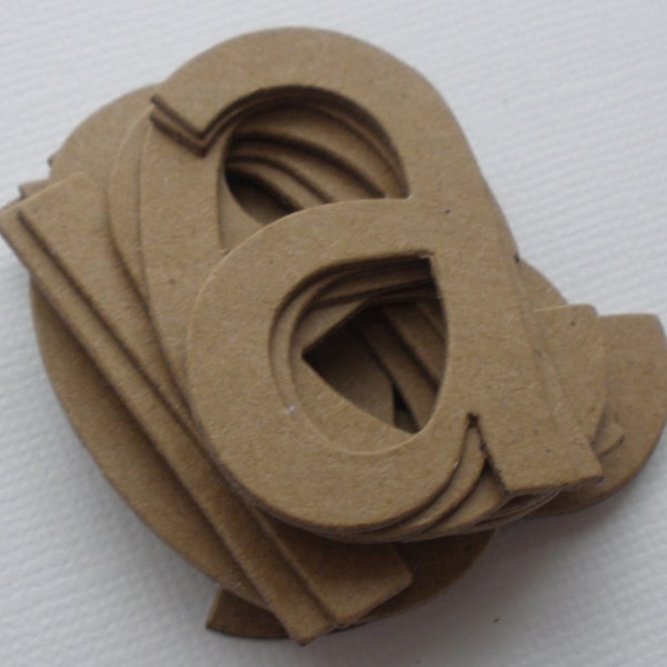 Chipboard Letters Etsy