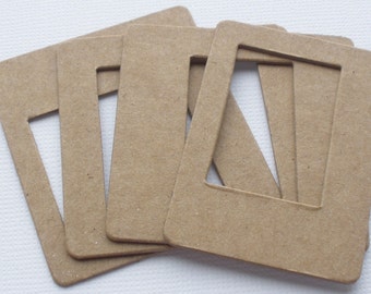 SLiDE MOUNTS -  Raw CHiPBOARD Bare Die Cuts