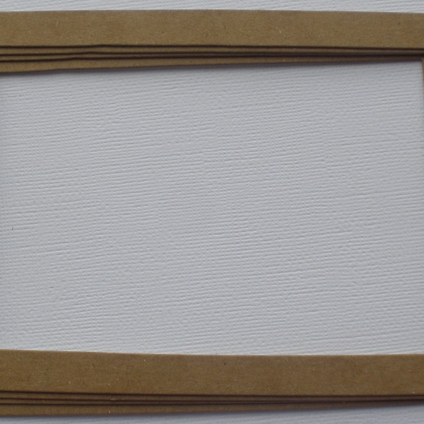 4 X 6 FRAME - Picture Frames - Bare Chipboard Frame Die Cuts