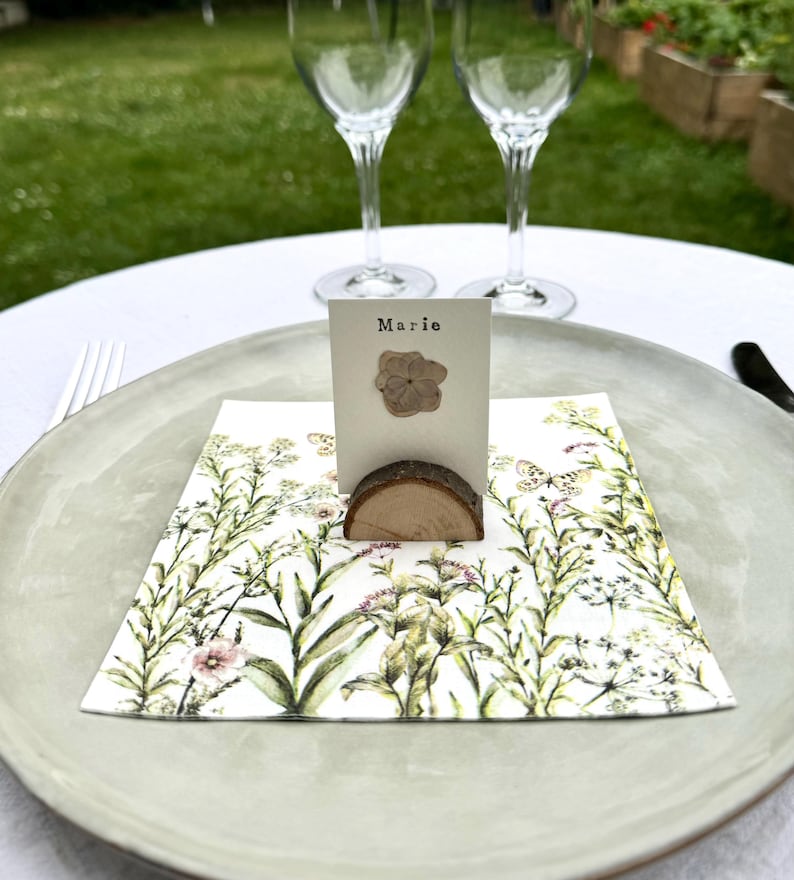 50 Cartes Porte-Nom Table Mariage Baptême Anniversaire Partycards A7 - Motif Chrétien