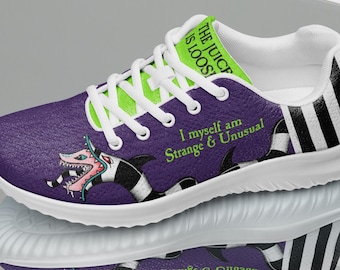 Zapatos Beetlejuice para mujer, zapatos Beetlejuice, gusano de arena, regalo de Beetlejuice
