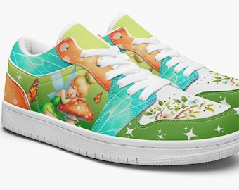 tinkerbell nike shoes