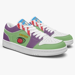 Buzz Lightjahre inspiriert Low-Top Sneakers