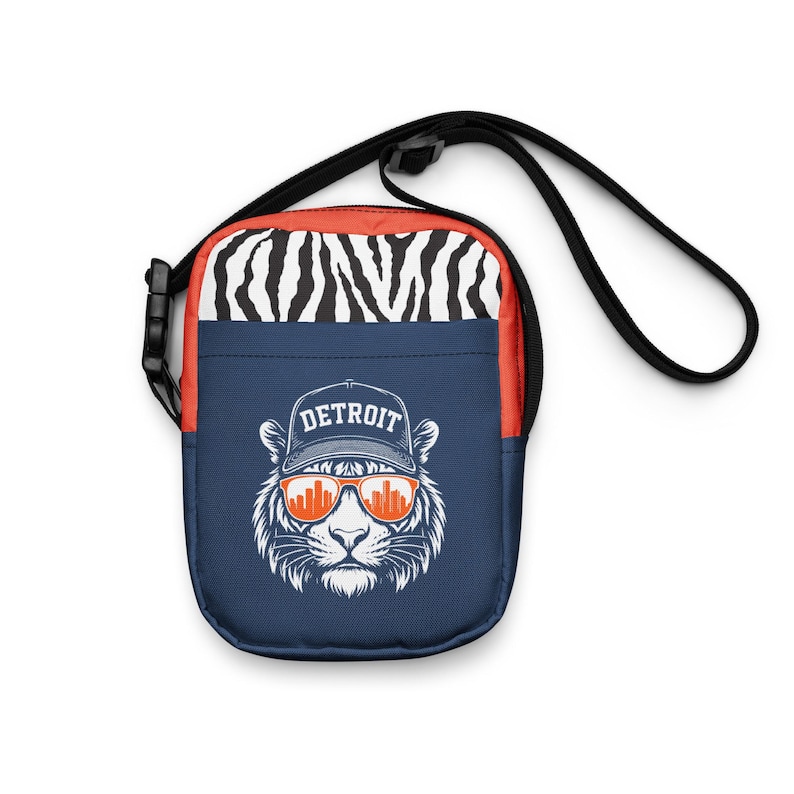 Detroit Tigers Crossbody Bag, Tigers Bag, Tigers Purse, Detroit Tigers Crossbody Purse