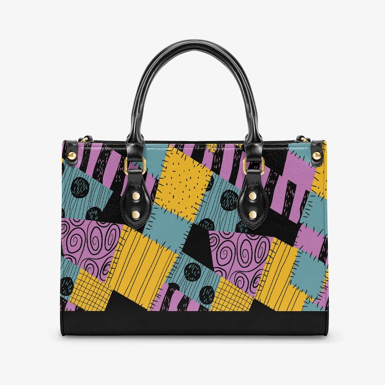 Bolso de Pesadilla antes de Navidad, bolso de Pesadilla antes de Navidad, regalo de Pesadilla antes de Navidad, parches de Sally, Sally y Jack imagen 1