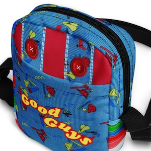 Chucky Tasche, Chucky Crossbody Bag, Chucky Geldbörse, Kinderspieltasche, Kinderspielgeschenk, Chucky Geschenk, Halloween-Tasche, Halloween-Geschenk, die guten Jungs