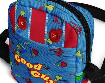 Chucky Bag, Chucky Crossbody Bag, Chucky Purse, Childs Play Bag, Childs Play Gift, Chucky Gift, Halloween Bag, Halloween Gift, Good Guys