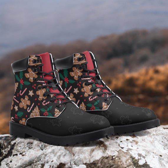 Gingerbread Christmas Boots, Gingerbread Boots, Ginger Bread Men