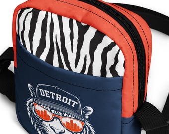 Detroit Tigers Crossbody Bag, Tigers Bag, Tigers Purse, Detroit Tigers Crossbody Purse