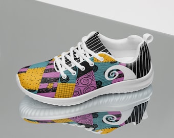 Zapatos inspirados en Pesadilla antes de Navidad para mujer, zapatos de Pesadilla antes de Navidad, Sally y Jack, zapatos de Halloween