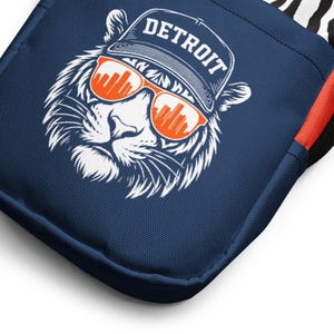 Detroit Tigers Crossbody Bag, Tigers Bag, Tigers Purse, Detroit Tigers Crossbody Purse
