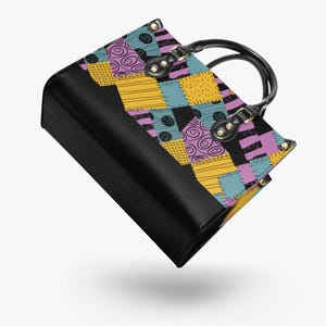 Bolso de Pesadilla antes de Navidad, bolso de Pesadilla antes de Navidad, regalo de Pesadilla antes de Navidad, parches de Sally, Sally y Jack imagen 7