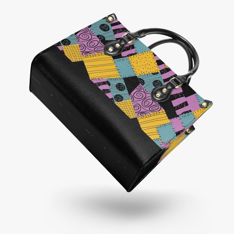 Bolso de Pesadilla antes de Navidad, bolso de Pesadilla antes de Navidad, regalo de Pesadilla antes de Navidad, parches de Sally, Sally y Jack imagen 7