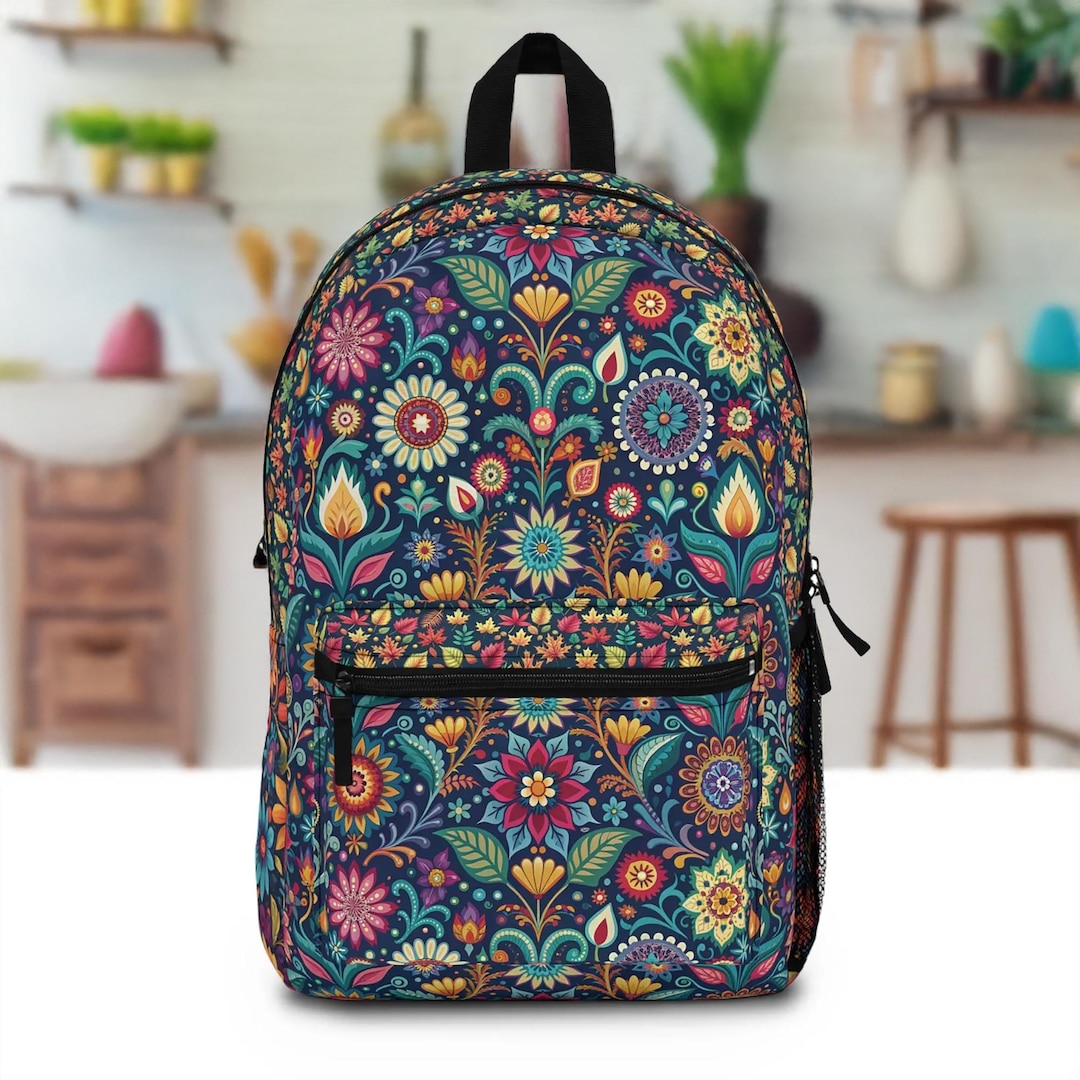 Boho Backpack, Bohemian Style Backpack, Boho Bag, Bohemian Bag, Free ...