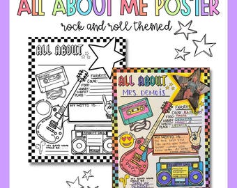 Rock and Rainbow - Alles über mich Poster
