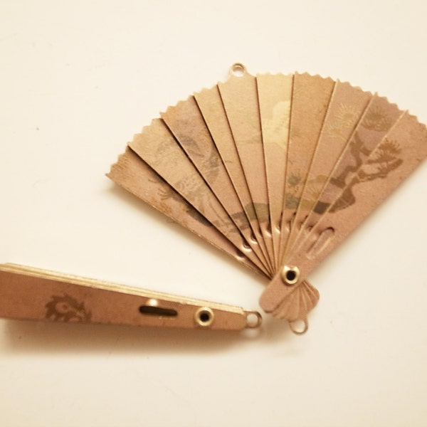 Metal Folding Fan Etsy