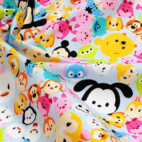 Disney Licensed  Character  Disney tsum tsum fabric Print  FAT QUARTER