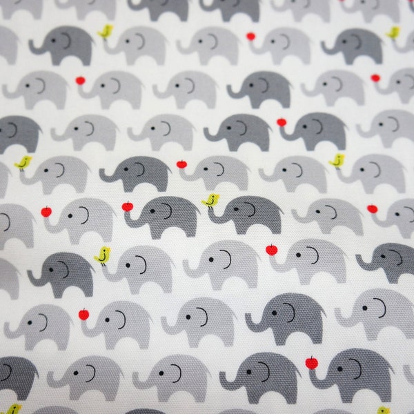 Elephant Print Japanese fabric fat quarter N132