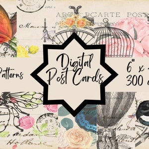 Botanical Digital Postcards