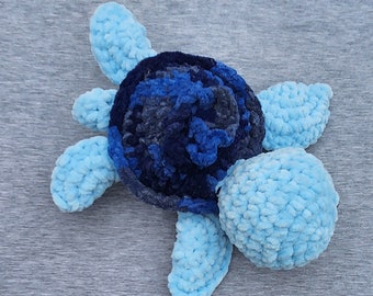 cute blueberry turtle crochet plush, fruit, snuggle, stuffed animal