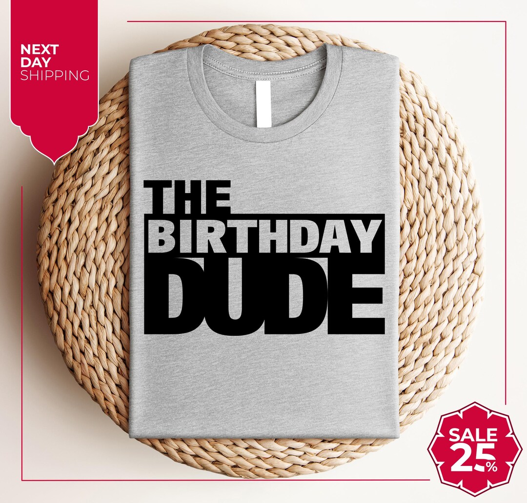 The Birthday Dude Tee main image 0