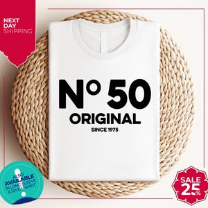 50th Birthday Shirt | 50th Birthday Tee | 50th Birthday Shirt Woman | Fiftieth Shirt | 50th Group Shirts | Custom No. Year Birthday Shirts