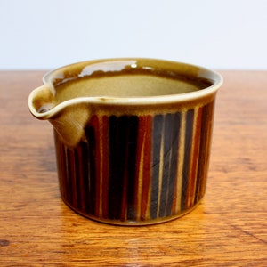 Koriste Gunvor Olin-Grönqvist (gog) Designed Arabia Finland KOSMOS Olive Green Creamer - Mid 20th Century Scandinavian Design Iconic Finland
