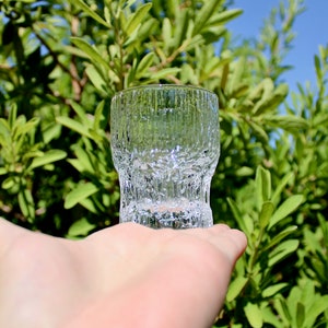 4 Vintage Aslak Cordial by Iittala - Set of 4 Tapio Wirkkala Designed Aslak 3oz flat Cordial Glasses, MCM Finnish Design